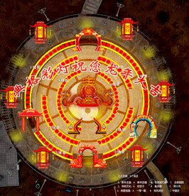 灯会现场
