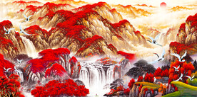 山水风景画