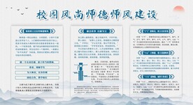 师德师风宣传栏展板