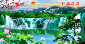 山水风景画