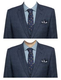 男西装证件照衣服素材psd