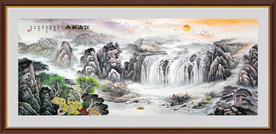 办公室山水画