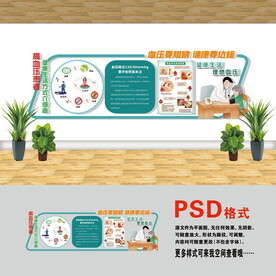 高血压文化墙