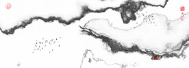 黑白水墨画