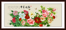 花开富贵牡丹图