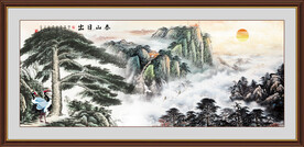 泰山山水画