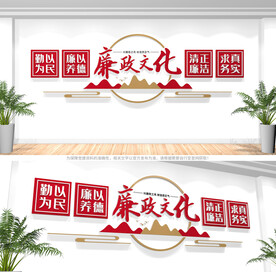 廉洁文化墙