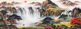 山水风景画