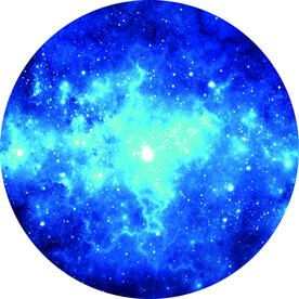 圆形星空 