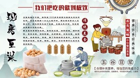 现磨豆浆