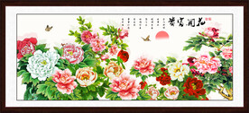 花开富贵牡丹画