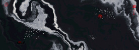 抽象禅意水墨画