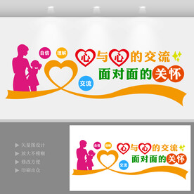 心理咨询室文化墙