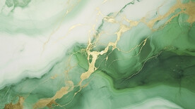 绿色金线渐变大理石背景