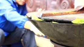 大锅蒸汽粽叶 