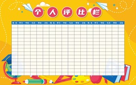 评比栏