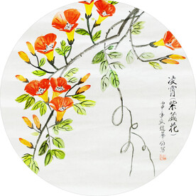 圆形装饰画