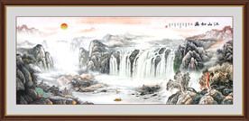 山水风景画