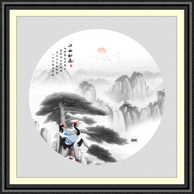 新中式水墨画