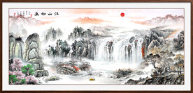 山水国画