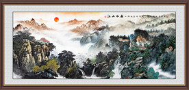 黄山日出