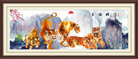 国画老虎