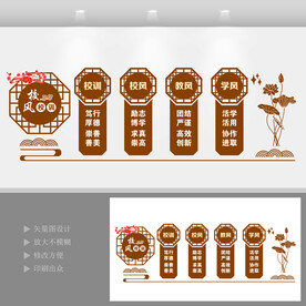 校园文化三风一训