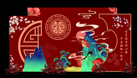 中式红色婚礼