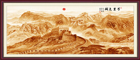 长城办公室山水画