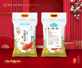 大米包装 稻米礼盒