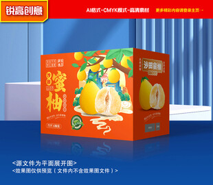 柚子包装 蜜柚礼盒