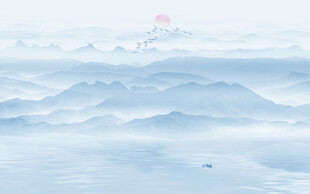 国画水墨背景