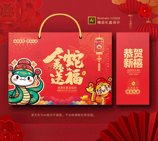 春节礼盒 年货包装