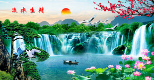 山水风景画