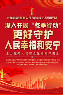 冬季行动海报