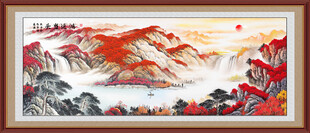 鸿运当头国画