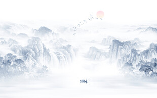 国画山水