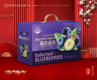 蓝莓包装 水果礼盒