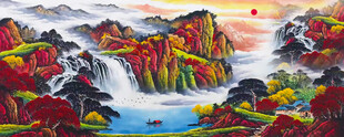 山水国画