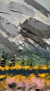 高端抽象油画