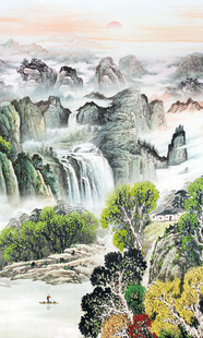 山水国画