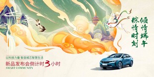 新能源汽车发布会端午节