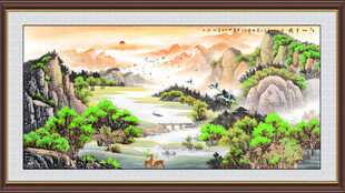 山水国画