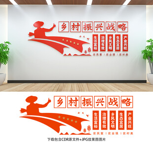 乡村振兴文化墙