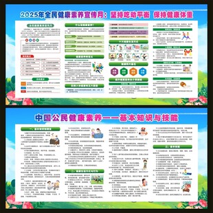 2025年全民健康素养宣传月