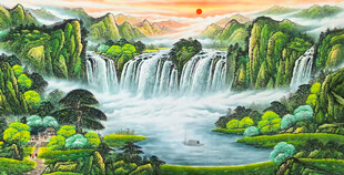 青山绿水