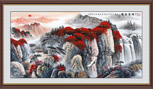 鸿运当头国画