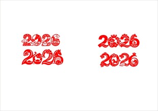 2026马年剪纸 