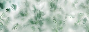 雾气磨砂膜效果绿植贴图