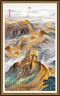 长城玄关装饰画